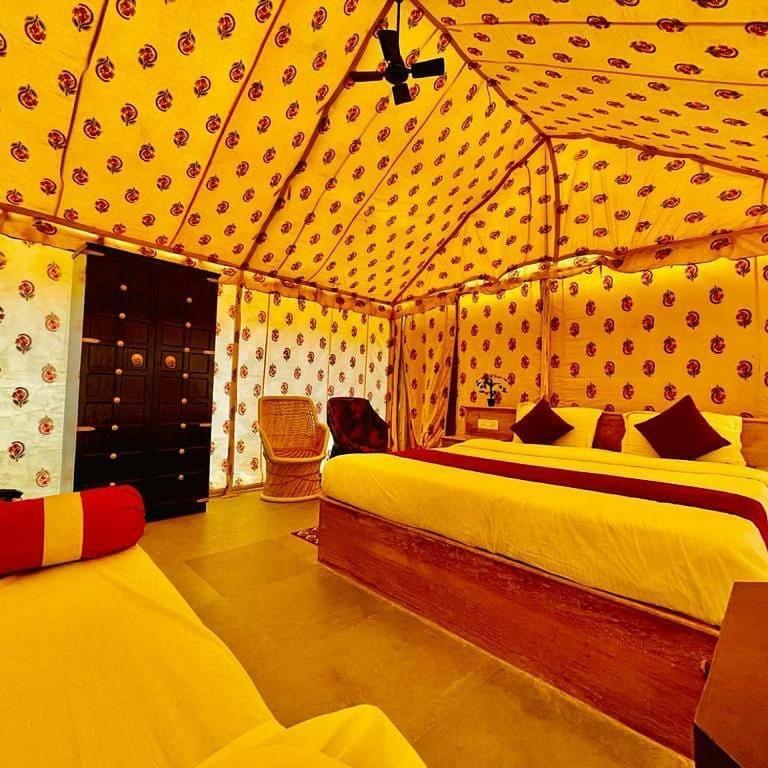 Sam Dunes Desert Safari Camp Hotel Jaisalmer Exterior foto